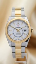 Rolex Sky-Dweller Automatik Herrenuhr Stahl/Gold 42mm 326933 Original Papiere 