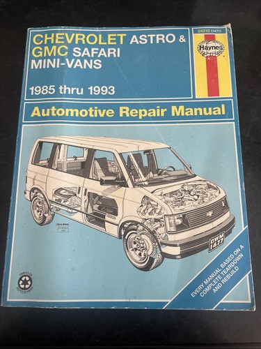 Chevrolet astro gmc safari - astro,