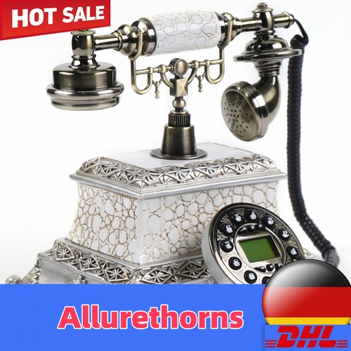 Retro antik tischtelefon - retro,