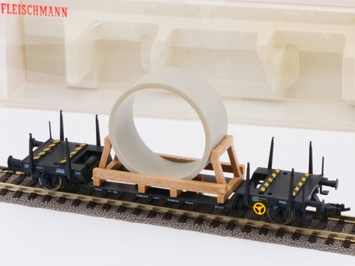 Fleischmann 5217 tiefladewagen - fleischmann,