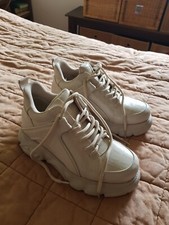 Buffalo, Sneaker, Beige, Vegan, Gr. 38, Schlangenmuster, Top Zustand