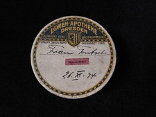 Pillendose Döschen Pappe