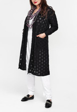 BORIS Lagenlook Tüll Cardigan