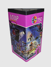 Vintage Puzzle Sammler Wolf