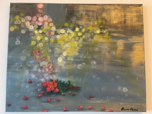 Bild selbstgemalt acryl - bild,