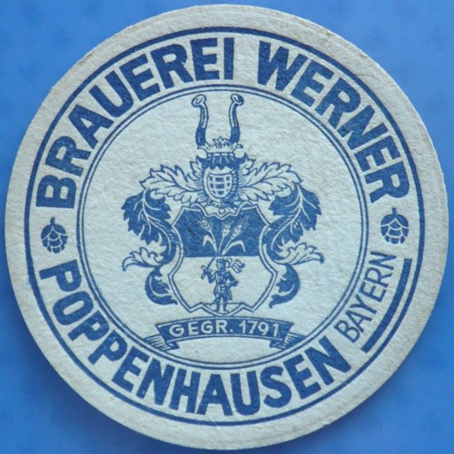 Alter bierdeckel brauerei - alter,