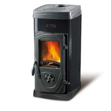 La Nordica Holzofen Werkstattofen Super Junior schwarz 5 kW