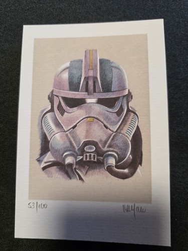 Star wars lithographie angel - star,