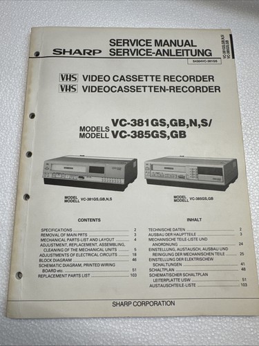 Sharp service anleitung - sharp,