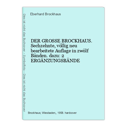 Der grosse brockhaus - der,