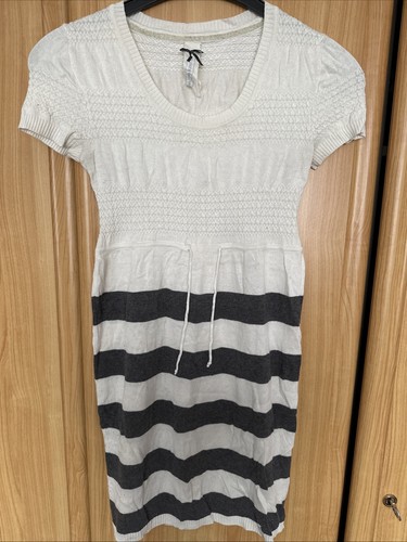 Soccx minikleid wollweiß grau - minikleid,