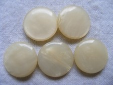 ca 2,2 cm Knopf 5 Stück Steg