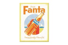 Magnet "Fanta Flasche" - 8 x