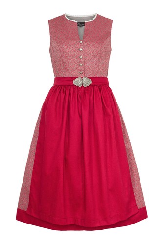 Dirndl sana rot trachtenkleid - sana,