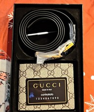 Gucci Gold Schnalle Gürtel