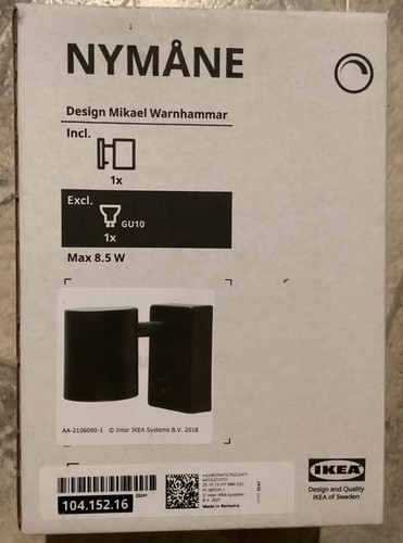 Nymåne wandfluter leseleuchte - nymÅne, wandfluter/leseleuchte