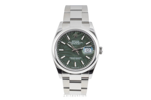 Rolex datejust green palm - green,
