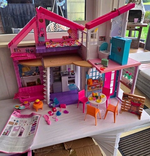 Barbie puppenhaus kunststoff - puppenhaus,