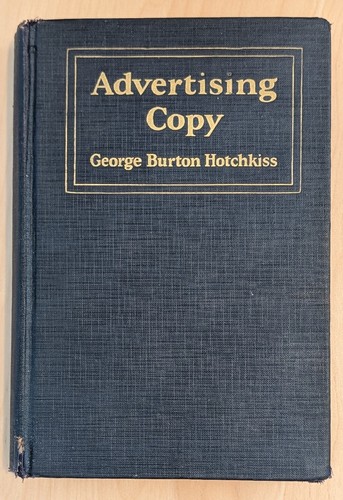 Advertising copy hotchkiss - by,