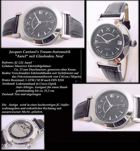 Automatikuhr jacques cantani - jacques,