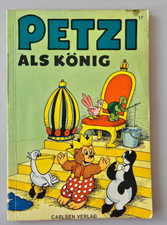 Petzi als König. Carla und