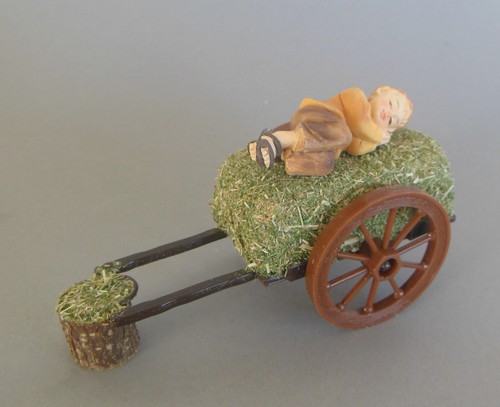 Karren wagen mit heu - mit,