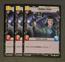 Star Wars Unlimited - General Veers - 230 (3× Playset) SOR (Near Mint)
