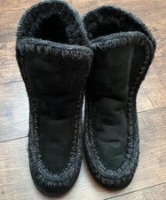 MOU Original Damen Boots Schwarz in Gr. 40 "Neuwertig"