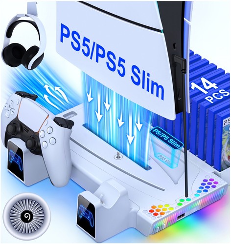 Ps5 slim controller charger - slim,