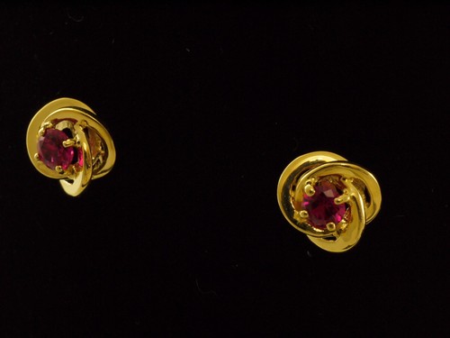 333 gold ohrstecker zirkonia - gold,