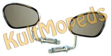 Satz Spiegel pass f Simson AWO SR1 SR2 E KR50 chrom MZ TS ES 125 150 RT125 BK350