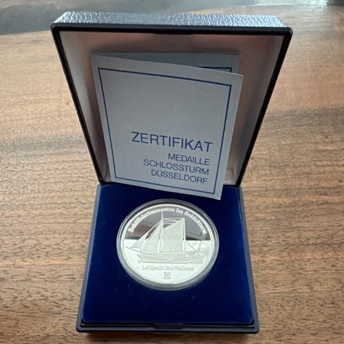 Silbermedaille schlossturm - silbermedaille,