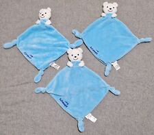 3 x SIGIKID SCHMUSETUCH APTAWELT * BÄR TEDDY EISBÄR * UNBESCHMUST * KUSCHELTUCH