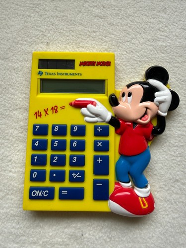 Mickey mouse taschenrechner - mickey,