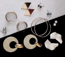 Ohrringe Konvolut Modeschmuck