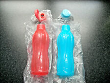 Tupperware 2 x Eco easy 750 ml.Flip-Top EcoEasy Flasche,Trinkflasche rot & blau
