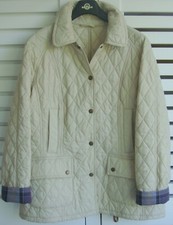 Barbour   Stepp - Jacke Creme   44 Neuw.