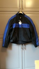 Jacke Motorrad Motorradjacke  Herren Gr M Probiker blau schwarz