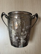 Versilberter Sektkühler Weinkühler 