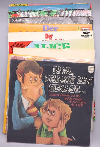 10x kinder schallplatten - 10x,
