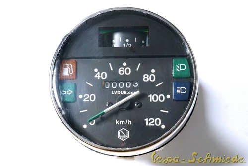 Vespa tacho chrom 120 - tacho,