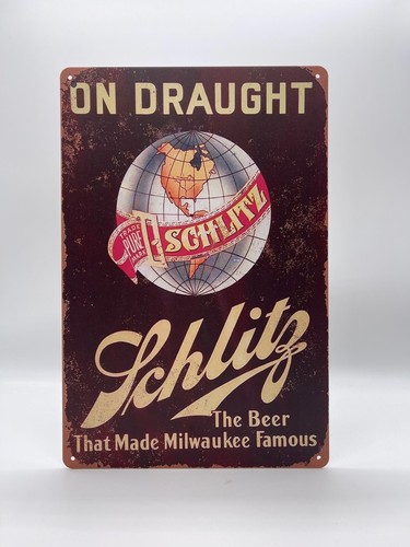 Blechschild schlitz 20x30cm - blechschild,