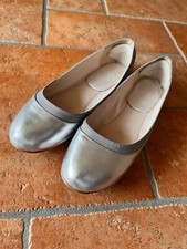 Silberne Buffalo Ballerina Gr. 41 echt Leder