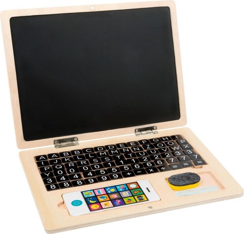 Holz laptop mit - holz-laptop, magnet-tafel