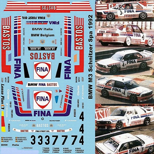 Bmw schnitzer 24h spa 1992 - spa,