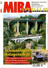 Zeitschrift MIBA SPEZIAL 55 - Schauanlagen, Anlagenschau