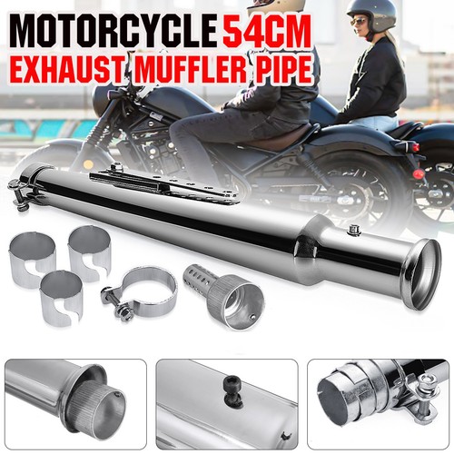 54cm motorrad auspufftopf mit - motorrad,
