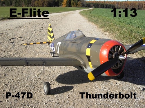 Flite 47d thunderbolt - e-flite,