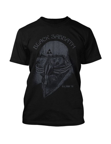Black sabbath shirt tour - black,