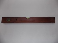 Wasserwaage Holz Echt  Teak  AK 50 cm Vintage alt